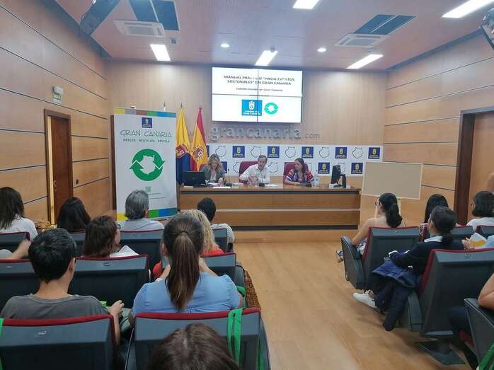 Presentación del manual de eventos sostenibles (Foto TA)